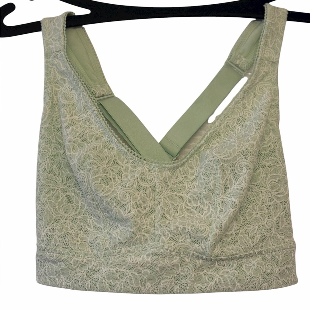 Cacique Lace Longline Bralette in Light Sage - Picture 5 of 8